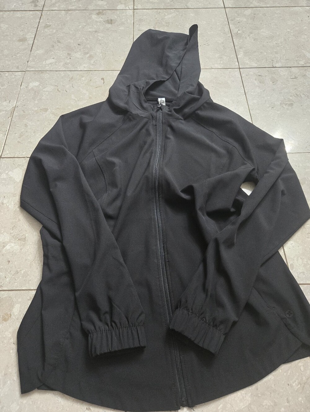 New Women's RBX Hooded Black Jacket - Medium
